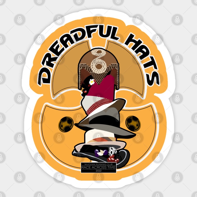 Dreadful Hats Sticker by Fanthropy Running Clubs